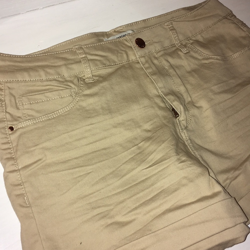 Forever 21 Tan Shorts